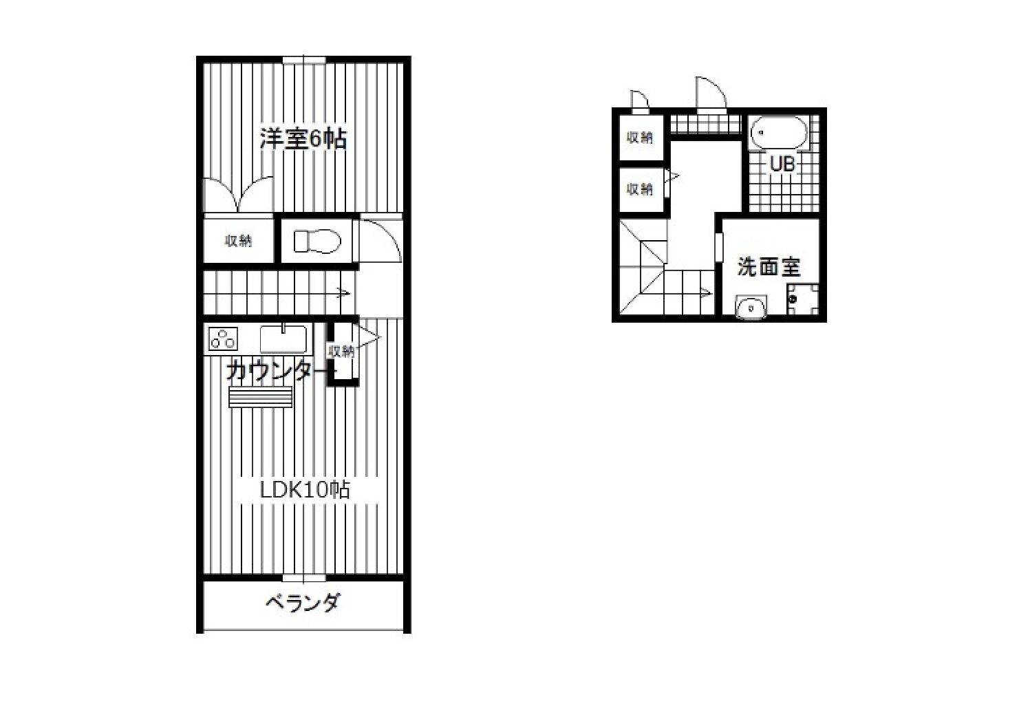 東二十二番町22-57　RE-STYLEの間取図
